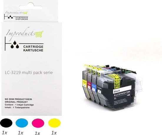 Lc3219xl Brother Tinnee LC3219XL LC3217XL Cartuchos De Repuesto Para Brother LC-3219XL Cartuchos Tinta Compatibles Brother LC3219XL