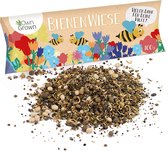 OwnGrown - Bijenweide-bloemenmix: 100 g premium bijenzaden voor kleurrijke hommel- en bijenweiden - bijenvriendelijke bloemzadenmix - bloemenweidezaden - eenjarig en meerjarig