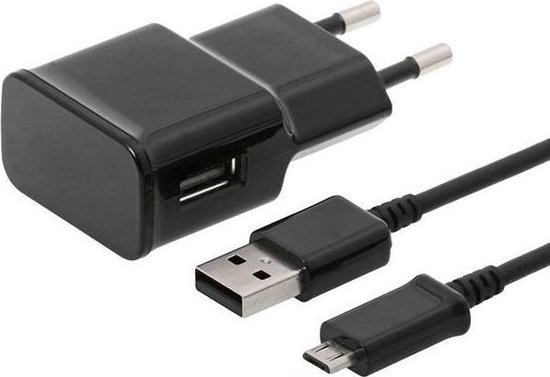 Humanistisch Interpreteren Profetie USB stekker – 2A stekker – USB adapter – 1 meter Micro USB kabel - oplader  Samsung... | bol.com