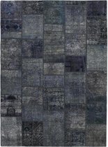 MOMO Rugs - MOMO Rugs Vintage Patchwork Blue Indigo 04 Vloerkleed - 167x237 cm -  -  Tapijt -  - Blauw