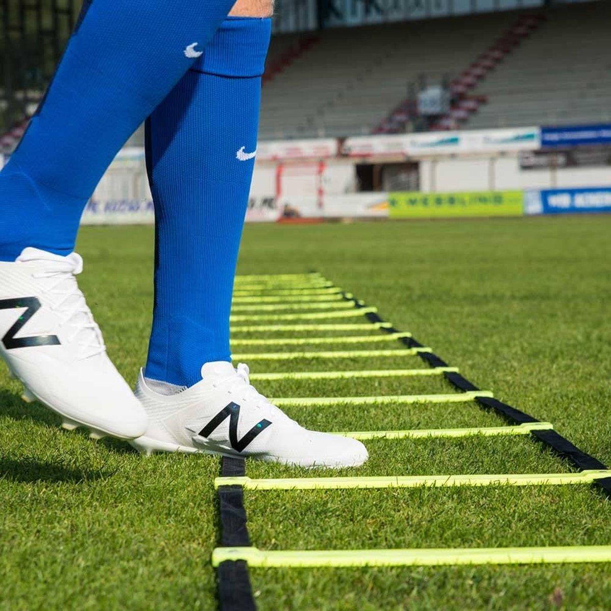 Cawila Loopladder - Speedladder - Agility Ladder - Trainingsladder | 4 meter vaste treden | Inclusief draagtas – foto 8