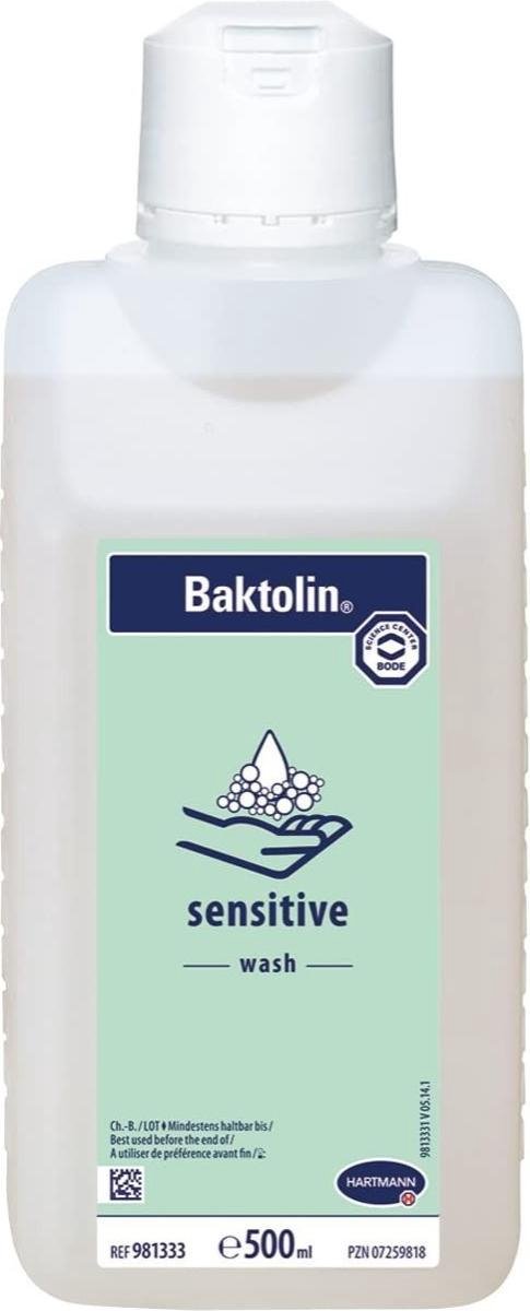 Baktolin Sensitive | 500 ml | Waslotion | Reiniging | Huidvriendelijk