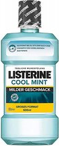 Listerine - Cool Mint (Milde smaak) - Mondwater - 600ML - Grote verpakking - Frisse adem