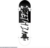 I Wannahave Skateboard - 31 x 7.6 Inch - 79 cm - Volwassenen en Kinderen - Max. Draagbaar 150KG See thing black white