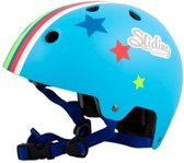 Imaginarium Fietshelm voor Kinderen - Skatehelm - Verstelbare Kinderhelm Maat 48-54 cm - Helm Blauw