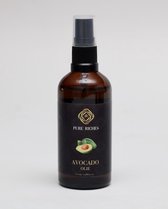 Pure Riches Avocado olie 100ml - 100% biologisch - geschikt voor haar en huid