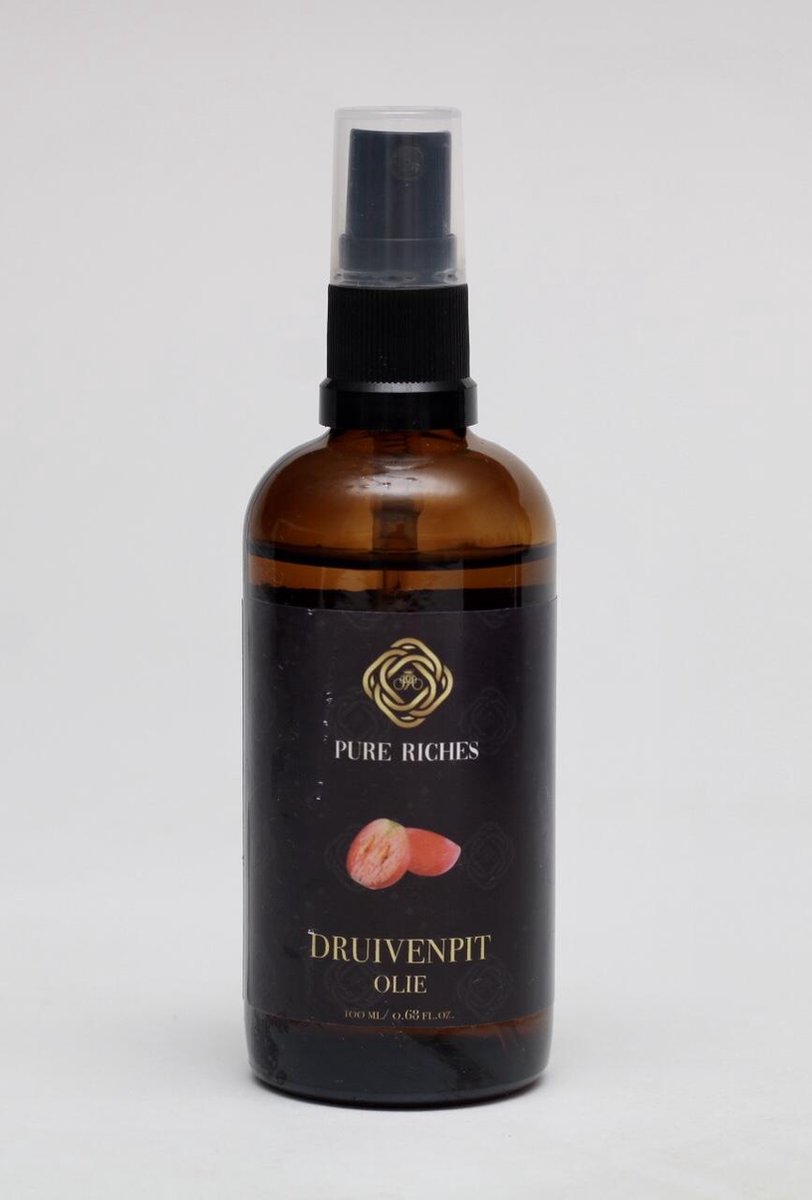 Pure Riches Druivenpit 100 ml - 100% biologisch- Verzorging voor een stralende huid