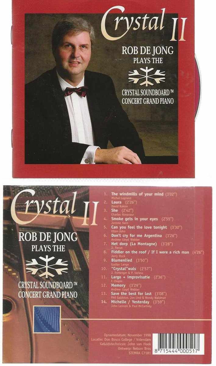 ROB DE JONG - CRYSTAL II