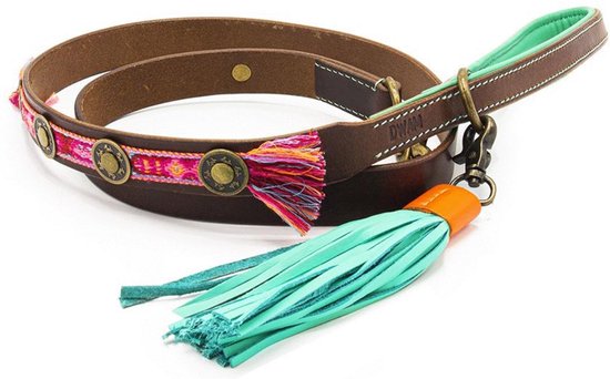 Dwam Looplijn Boho Rosa S Bruin&Roze 135x1.7 cm