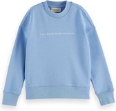 Scotch & Soda Trui meisje blauw maat 140