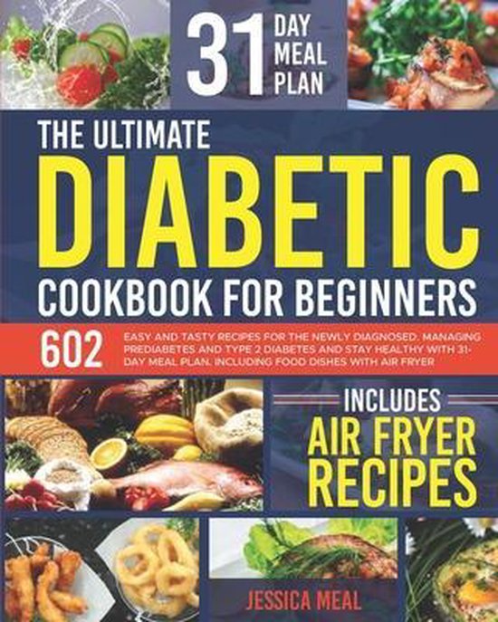 The Ultimate Diabetic Cookbook for Beginners - cover