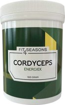 Cordyceps - 100 gram - Fit4Seasons - Vegan - Superfoods - paddenstoelen supplementen