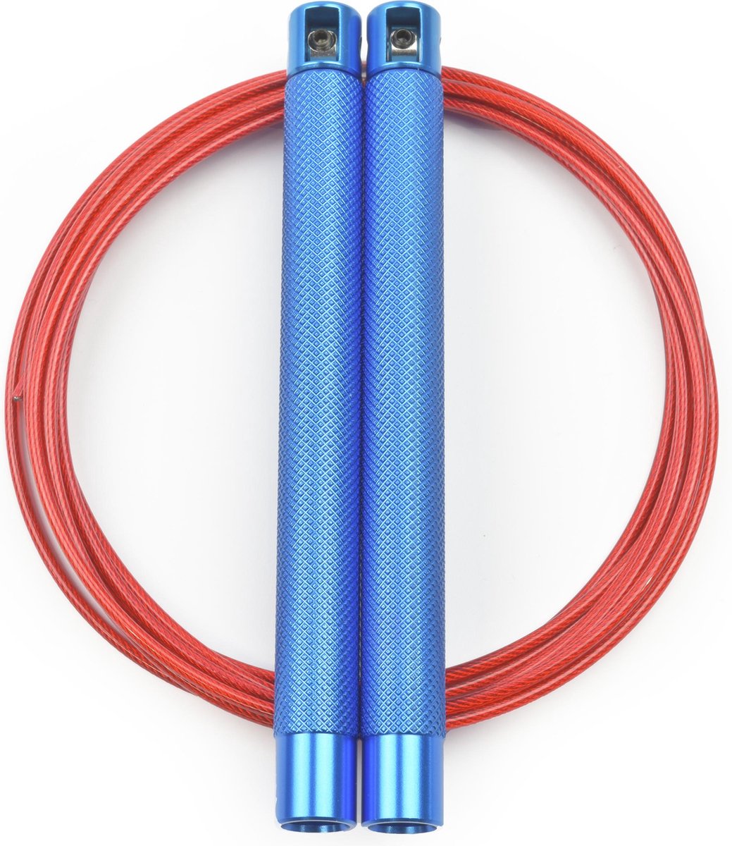 RXpursuit - Speed Rope - Springtouw - Aluminium - Blauw-Rood