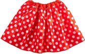 Carnival Toys Rok Meisjes 30 Cm Polyester Rood/wit One-size