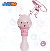 JUST23® Vliegende bellenblaas - Bellenblaasmachine - Voor kinderen - Water speelgoed - Roze