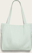 Omay Classic Bag Pistachio - Schoudertas voor Dames - Shopper Groen - 45x10x41 cm - Handmade