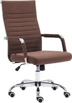 Chaise de bureau Clp Amadora - Marron - Tissu