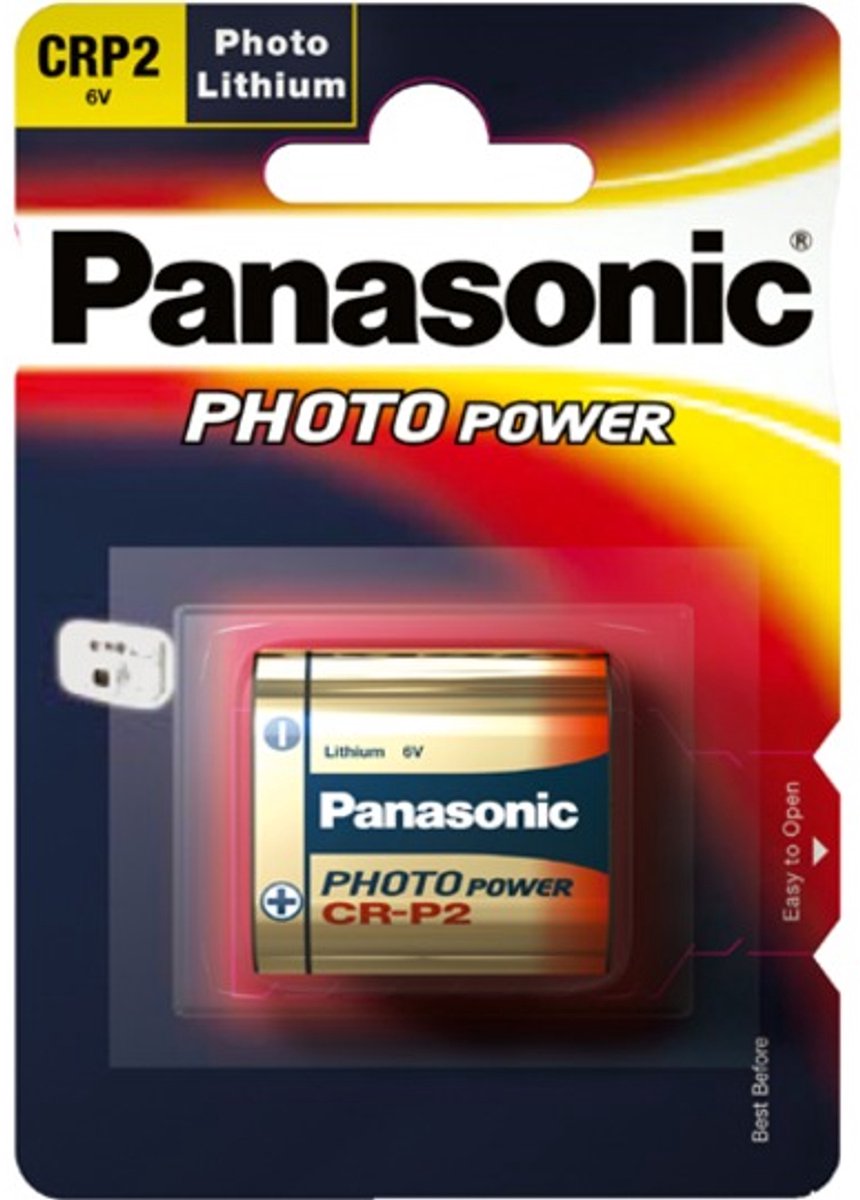 Panasonic Photo Lithium Battery CR-P2