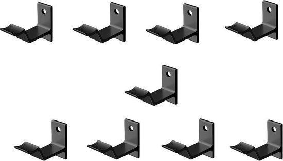Trapleuninghouder Zwart | Aluminium