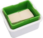 Tofupers 3-laags - compacte tofupers / perser - 16x14x8.5cm