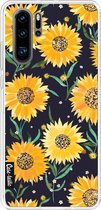 Casetastic Huawei P30 Pro Hoesje - Softcover Hoesje met Design - Sunflowers Print