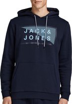 Jack & Jones Core Shawn Trui - Mannen - Navy - Licht blauw