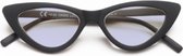 Piu Forty OKKIA Preassembled glasses cat shape w\screen protector lenses – col. Black