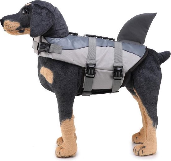 Gilet de sauvetage pour chien SHARK - Taille L - gilet de sauvetage -  support de nage... | bol