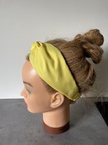 TheHandmadeMusthaves Haarband - Hoofdband - Geel