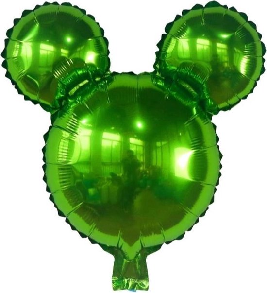 Mickey - Minnie Mouse - Folie - Ballon - Disney - Feest - Decoratie - Groen