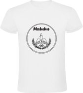 Maluku Heren t-shirt | Molukken | Wit