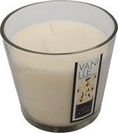 Senseszz Lifestyle Geurkaars Vanilla - 500 gram - In Glas - H12cm Dia13cm