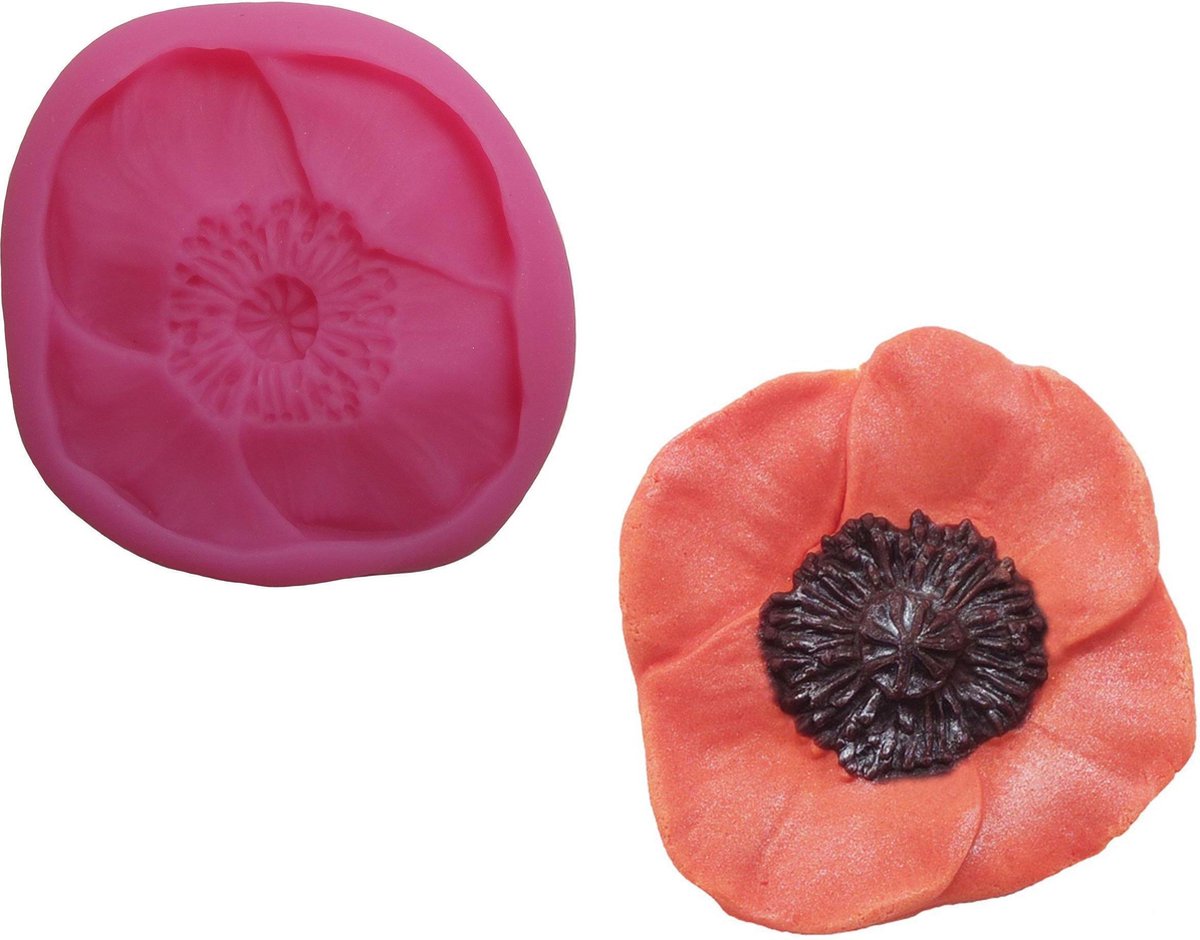 Blossom Sugar Art - Poppy Mould