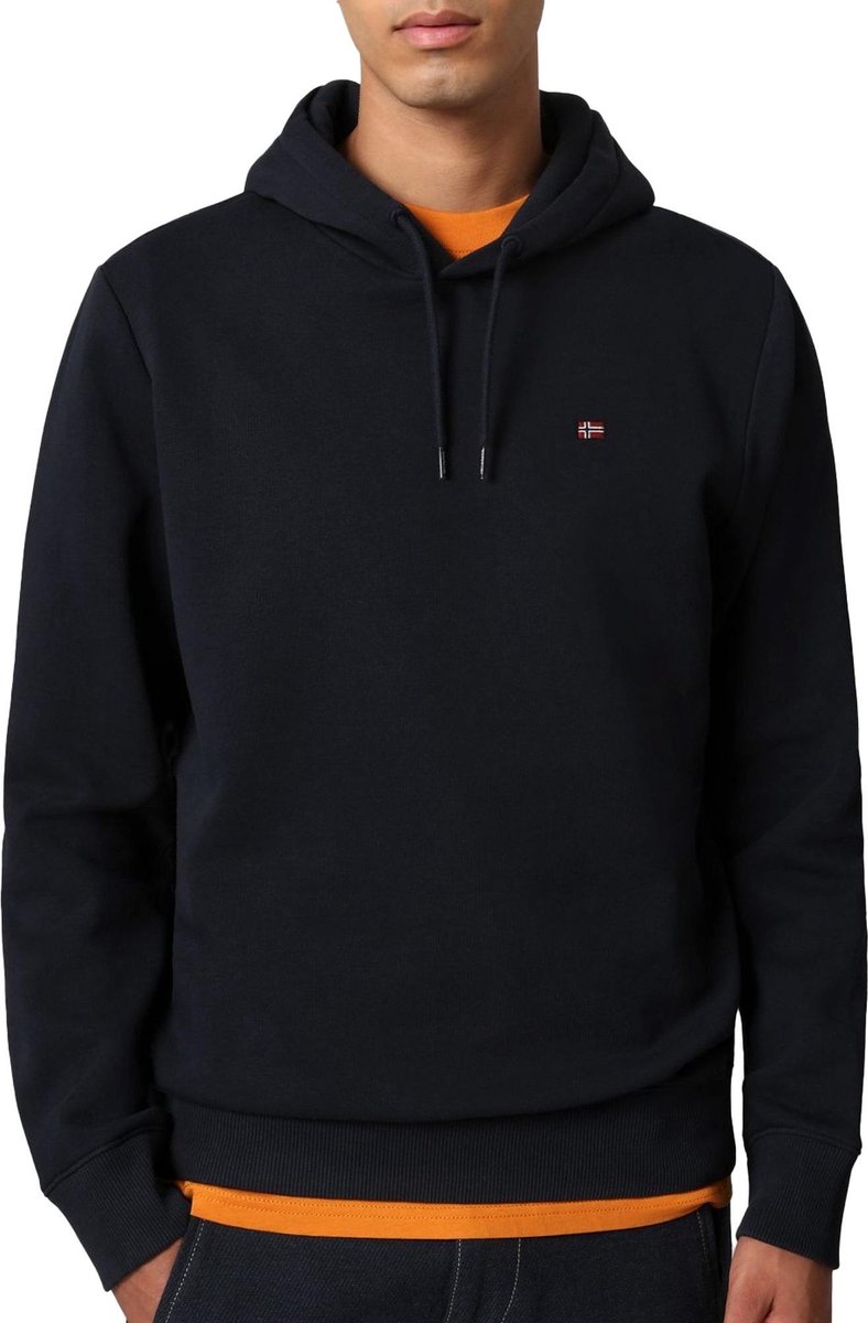 Napapijri Balis Crew Hoodie Donkerblauw – Heren Hoodies