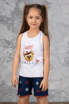 MARINE TEDDY BEAR -  MEISJES KORTE PYJAMA-SET