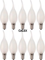 Calex Tip Kaars Gloeilamp 25Watt E14 Mat Dimbaar (10 stuks)