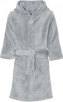 badjas junior polyester grijs maat 170/176