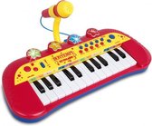 Keyboard met Microfoon Rood