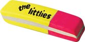 gum Neon junior 6 x 2,2 x 1,1 cm rubber geel/roze