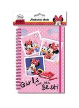 notitieboekje Minnie Mouse junior A5 papier roze
