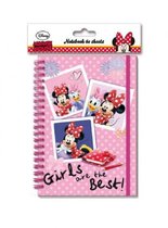 notitieboekje Minnie Mouse junior A5 papier roze