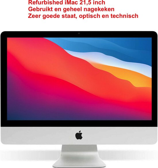 Huiswerk maken Lijkenhuis motief iMac 21,5 inch (2015) | bol.com