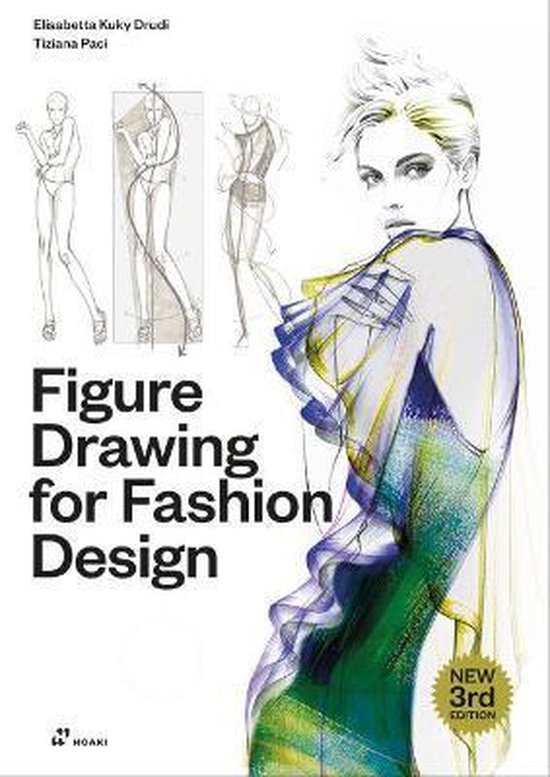 Boek cover Figure Drawing for Fashion Design, Vol. 1 van Elisabetta Kuky Drudi (Paperback)