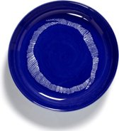 SERAX - Feast by Ottolenghi - Bord hoog L 22x22cm Lapis Lazuli Sw