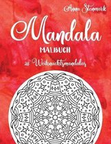 Mandala Malbuch: 25 Weihnachtsmandalas