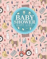 Baby Shower Gift List