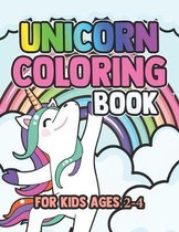 Unicorn Coloring Book for Kids Ages 2-4