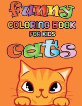 Funny Cats - Coloring book for kids