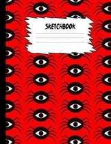 Sketchbook: Halloween Sketch Book for Kids