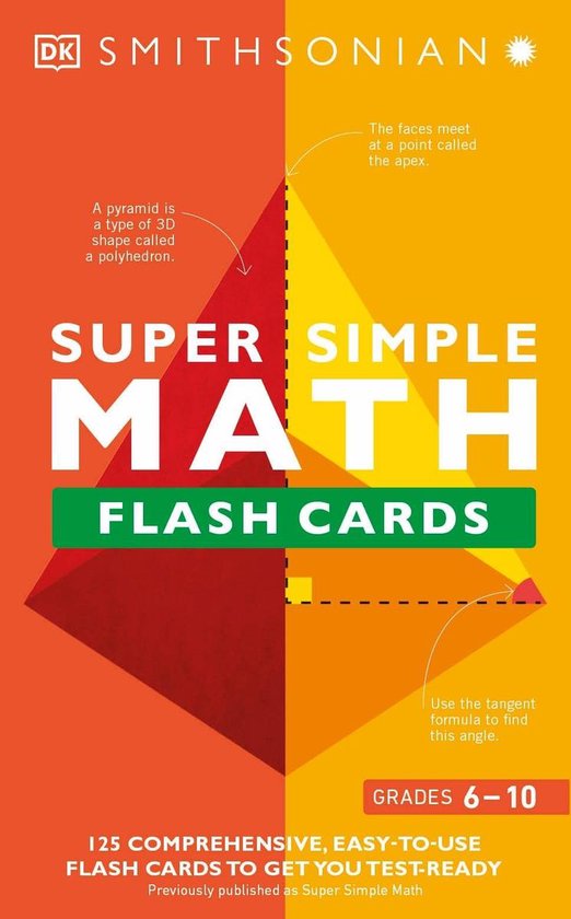Super Simple Flashcards Math 9780744044157 Livres